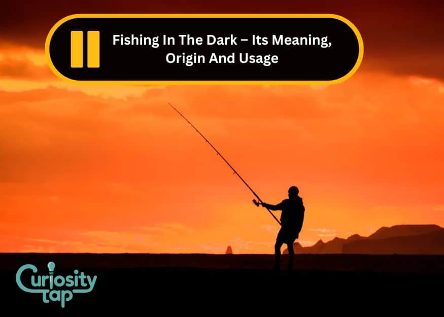 Fishing In The Dark – Its Meaning, Origin And Usage