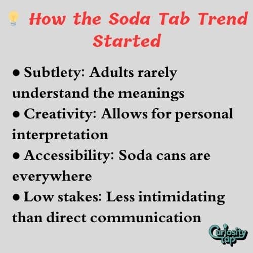 soda tab meaning