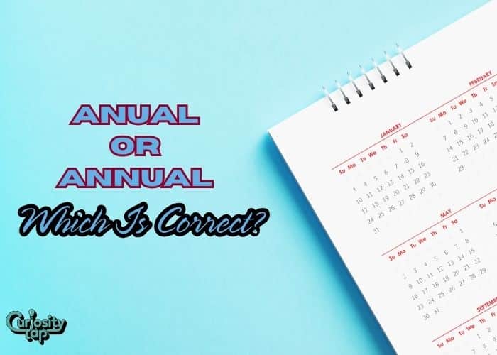 Anual or Annual Which Is Correct
